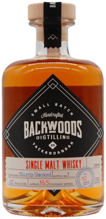 Backwoods Single Malt Batch 10 Ex Chardonnay Cask Smoked Red