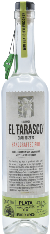 El Tarasco Charanda Plata Rum 700ml