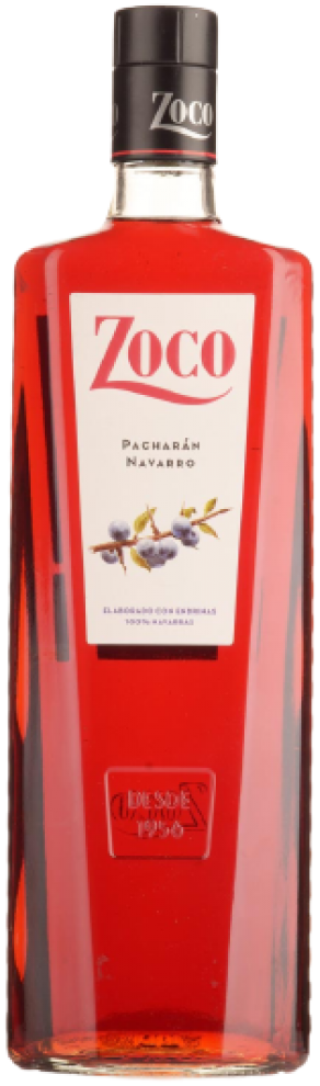 Zoco Pacharan Navarro Sloe Berry Liqueur 1L