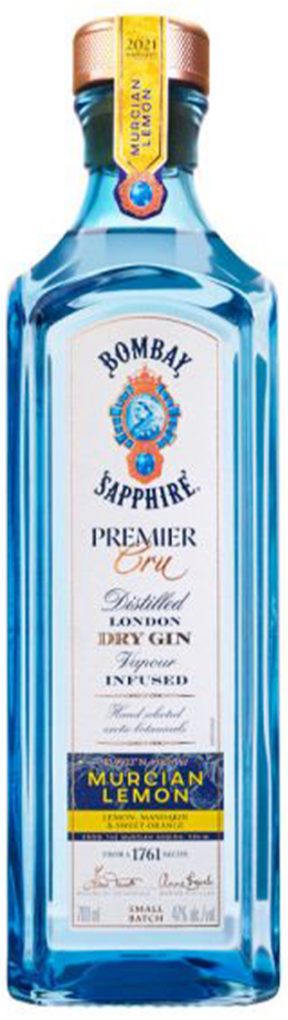 Bombay Sapphire Premier Cru Murcian Lemon Gin 700ml