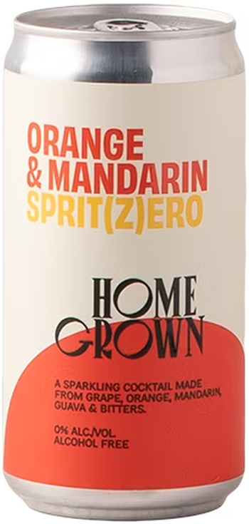 Home Grown Direct Non-alcholic Orange & Mandarin Spritz 250ml