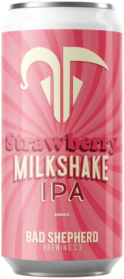 Bad Shepherd Strawberry Milkshake IPA 440ml