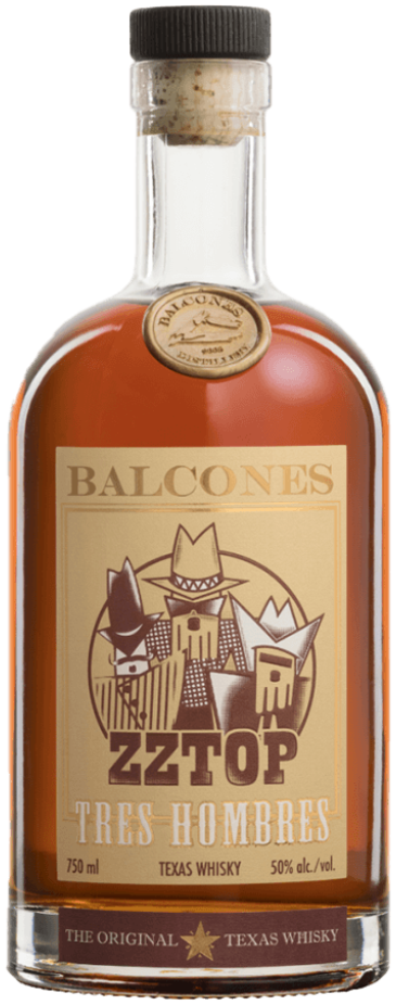 Balcones Tres Hombres ZZ Top Texas Whisky 750ml