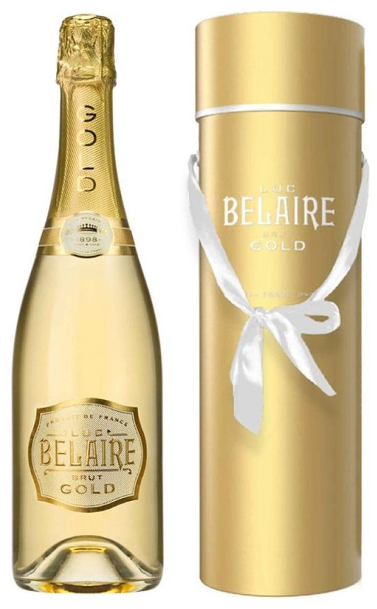Luc Belaire Brut Gold Sparkling Wine & Giftbox 750ml