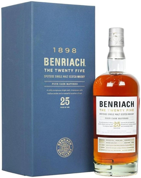 Benriach The Twenty Five Single Malt Scotch Whisky 700ml