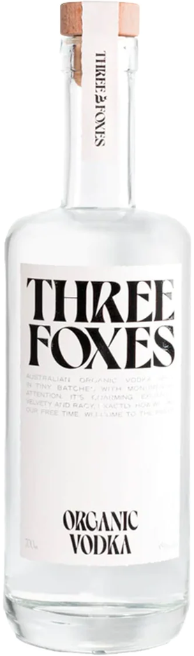 Three Foxes Organic Vodka 700ml