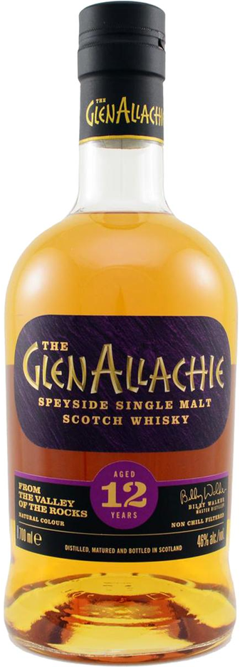 GlenAllachie 12 Year Old Single Malt Whisky 700ml
