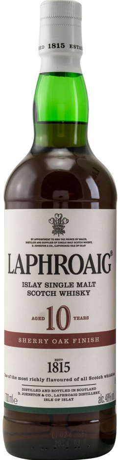 Laphroaig 10 Year Old Sherry Cask Single Malt Whis Whisky 700ml