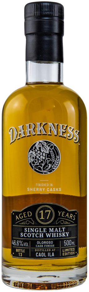 Darkness 17 Year Old Caol Ila Oloroso Finish Peated Single Malt Whisky 500ml