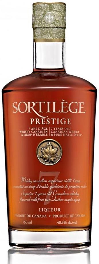 Sortilege Prestige 7 Year Old Canadian Whisky Liqueur 750ml