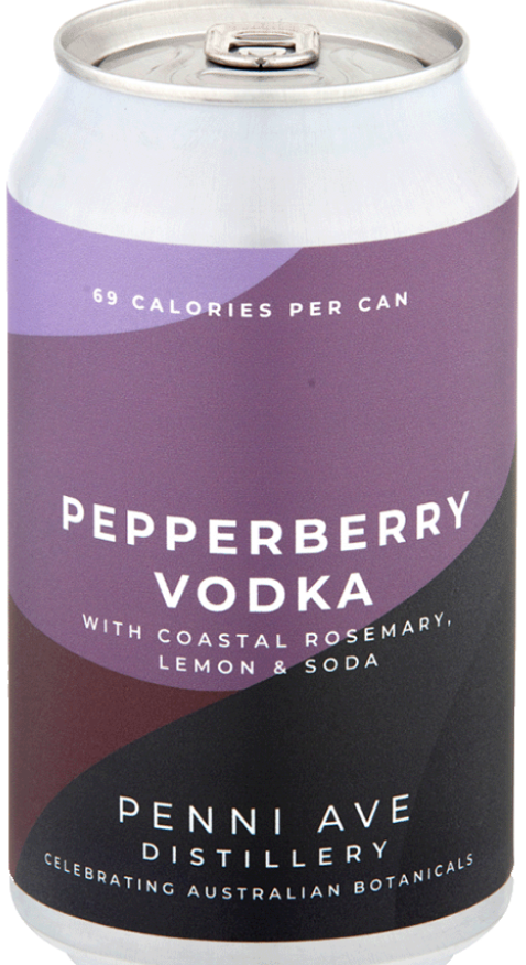 Penni Ave Distillery Pepperberry Vodka with Lemon and Soda 355ml