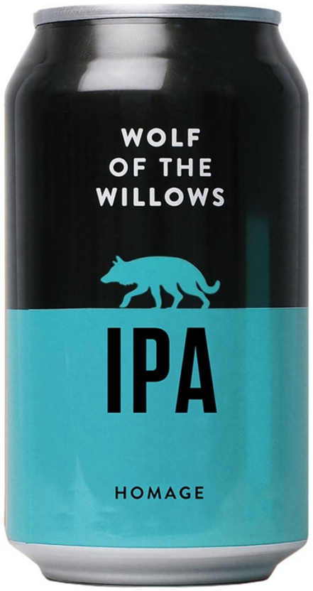 Wolf Of The Willows IPA Homage 355ml