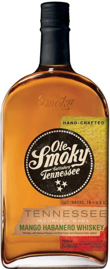 Ole Smoky Whiskey Mango Habanero Whiskey 750ml