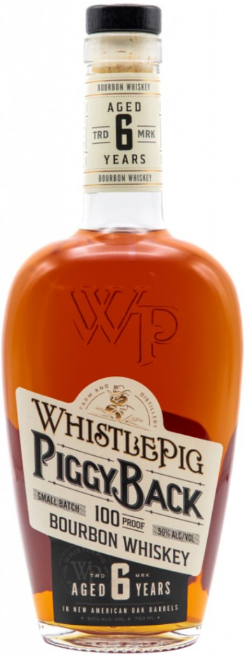 Whistle Pig Piggyback 6 Year Old Bourbon Whiskey 750ml