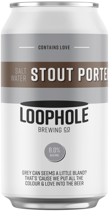 Loophole Saltwater Stout Porter 375ml