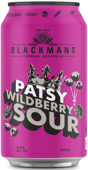 Blackman's Brewery Patsy Wildberry Sour 375ml