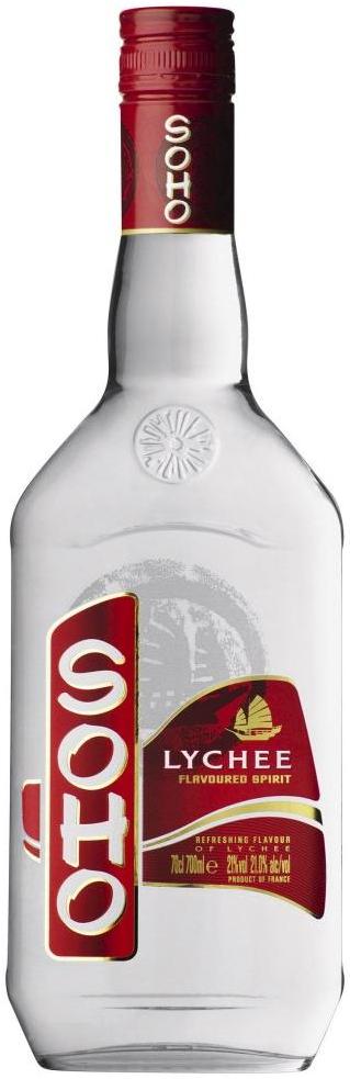 Soho Lychee Flavoured Spirit Liqueur 700ml
