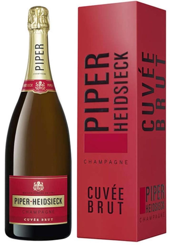 Piper Heidsieck Cuvee Brut NV Champagne & Gift Box 750ml