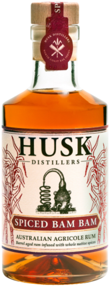 Husk Distillers Spiced Bam Bam Rum 200ml