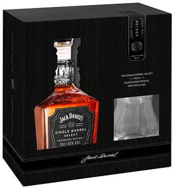 Jack Daniels Single Barrel with 1 Glass 700ml