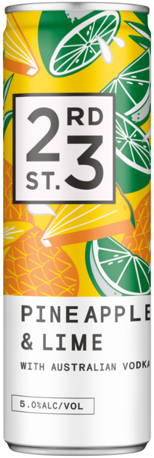23rd Street Pine Lime Vodka Soda 300ml