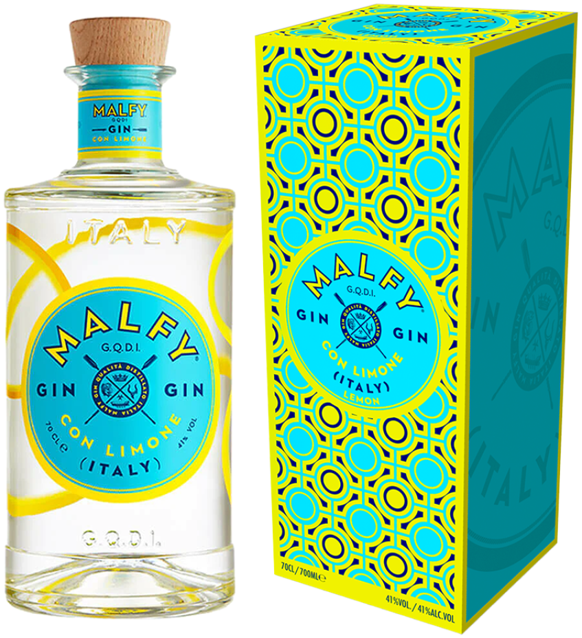 Malfy Gin Limone & Gift Box 700ml