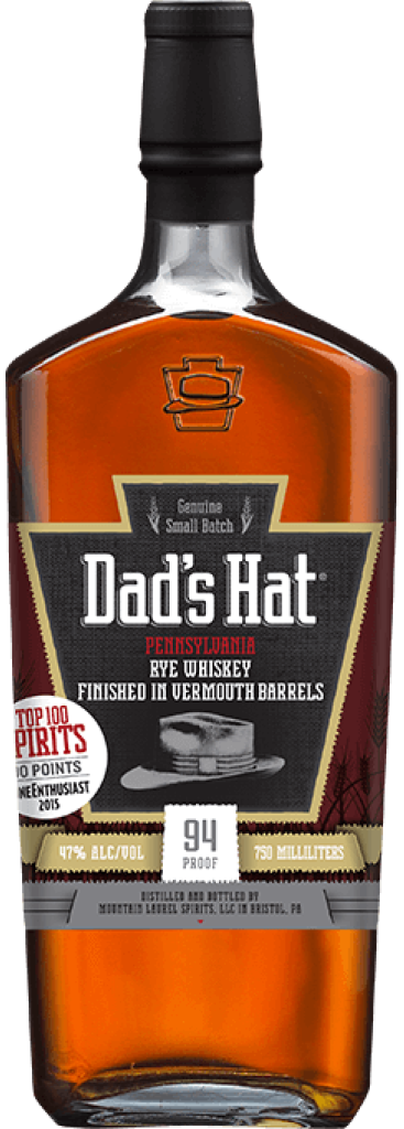 Dad's Hat Pennsylvania Rye Dry Vermouth Finish Whiskey 700ml