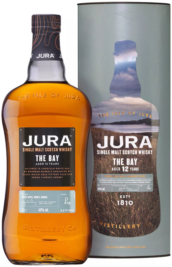 Isle Of Jura 12 Year Old The Bay Scotch Whisky 1L