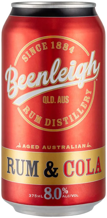 Beenleigh And Cola 8% 375ml