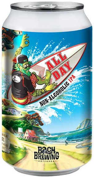 Bach Brewing All Day Hazy Non-alcoholic IPA 330ml