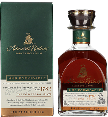 Admiral Rodney Hms Formidable St. Lucia Rum 700ml
