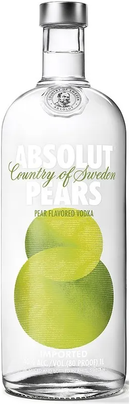 Absolut Pear Vodka 1L