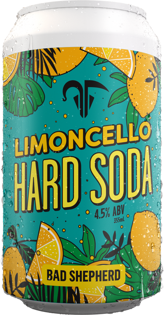 Bad Shepherd Limoncello Hard Soda 4.5% 355ml