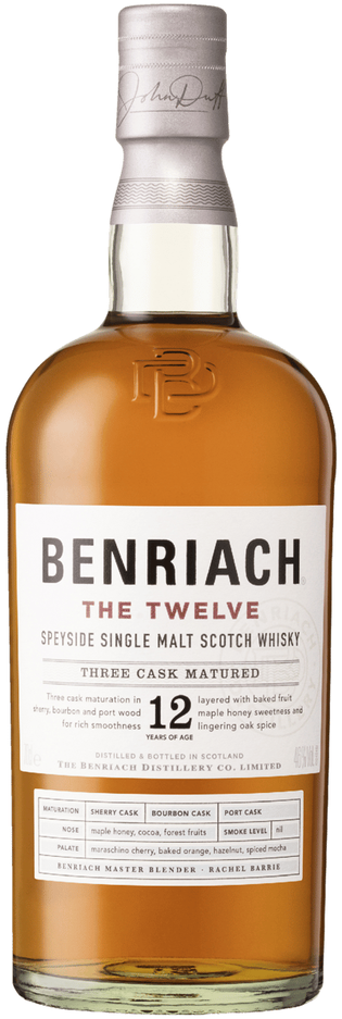 Benriach 12 Year Old Three Cask Matured Single Malt Scotch Whisky 700ml