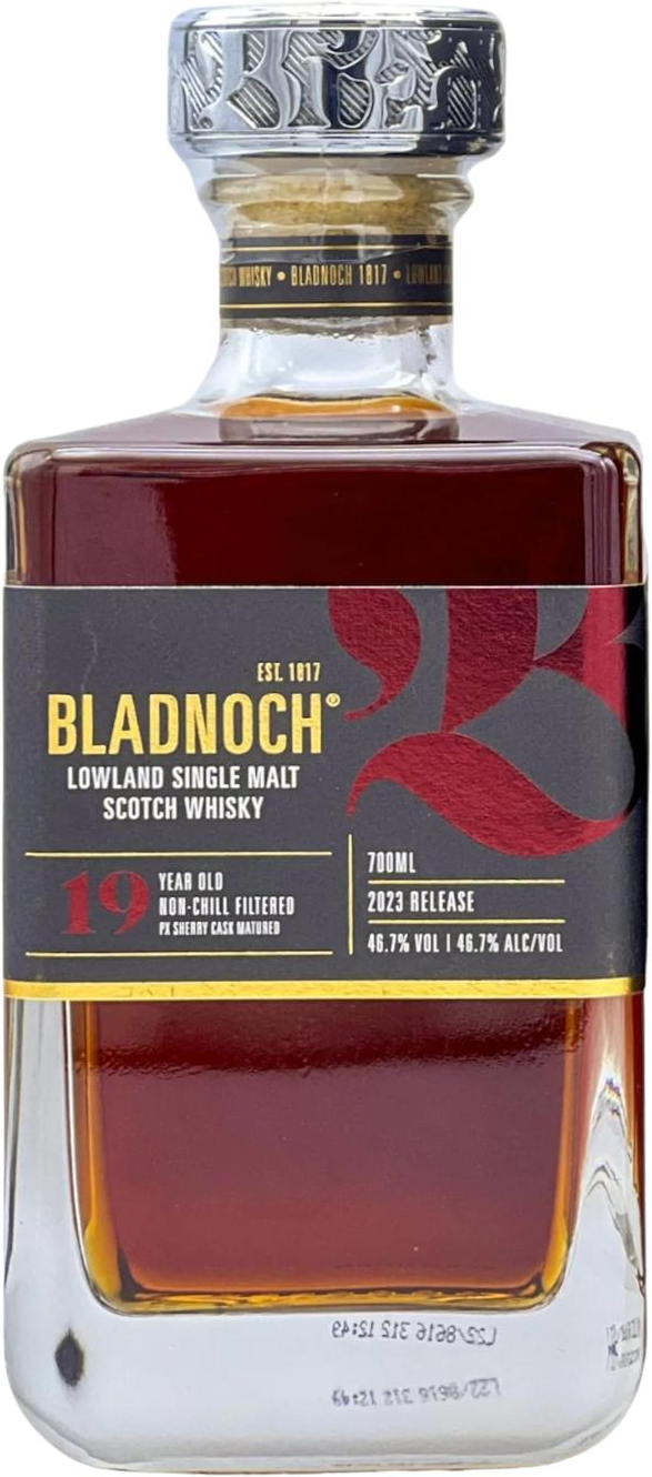 Bladnoched 19 Year Old Single Malt Whisky 700ml