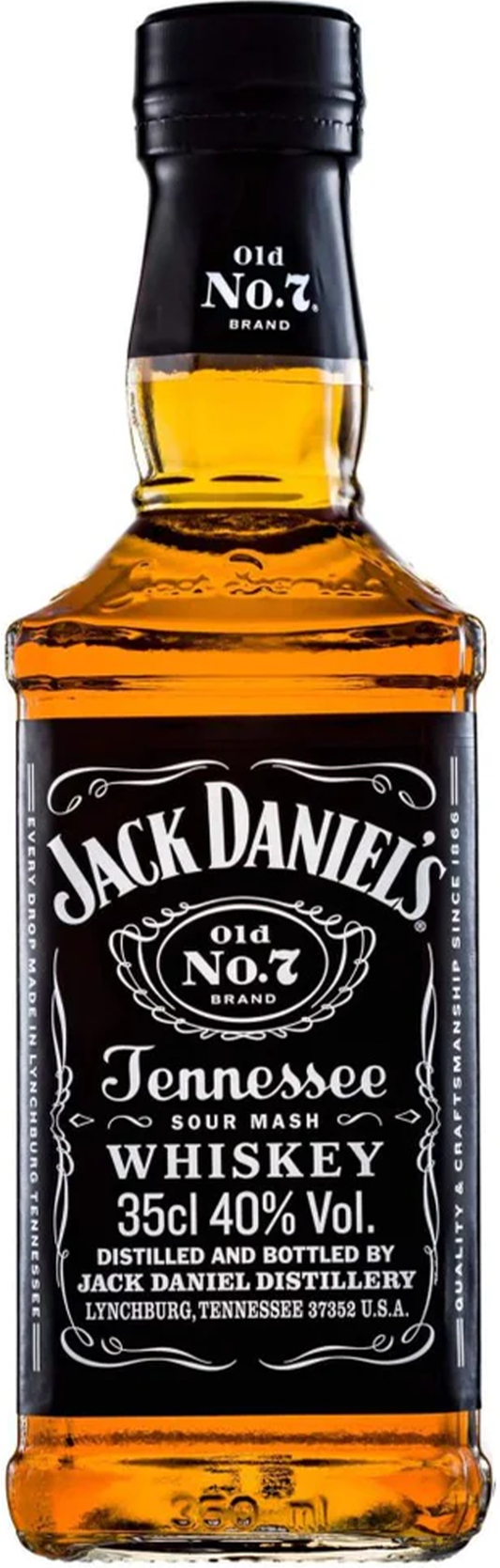 Jack Daniels Old No.7 Tennessee Whiskey 350ml