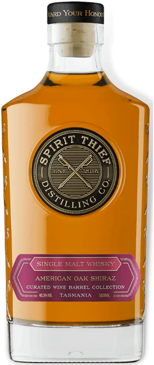 Spirit Thief American Oak Shiraz Cask Whisky 500ml