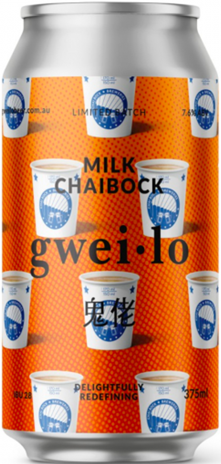 Gweilo Milk Chai Bock 375ml