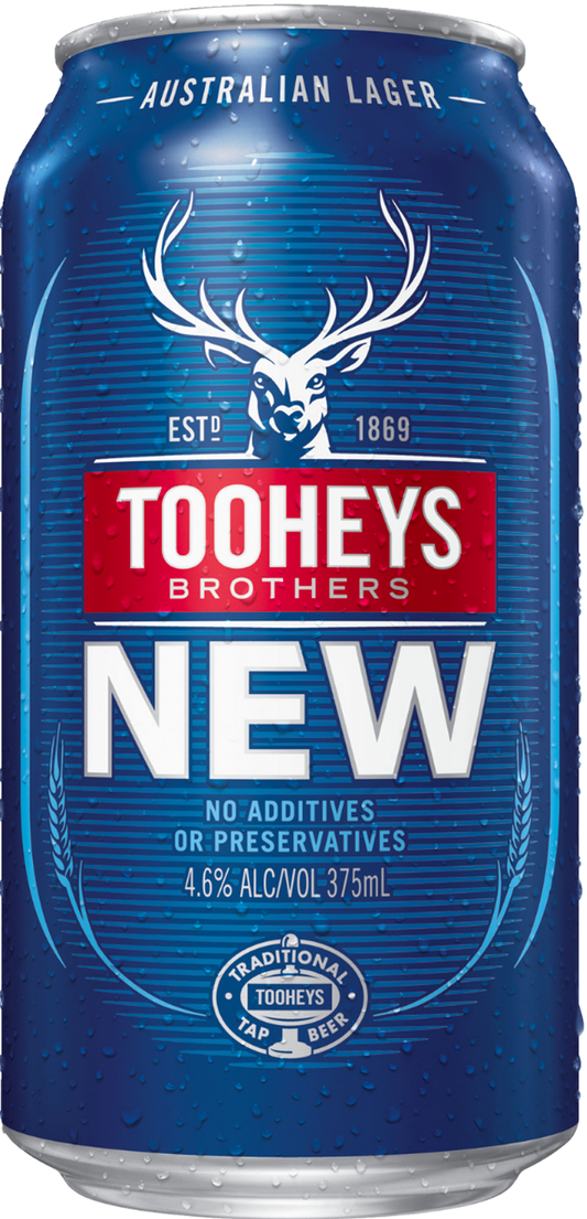 Tooheys New Can 30 Pack 375ml