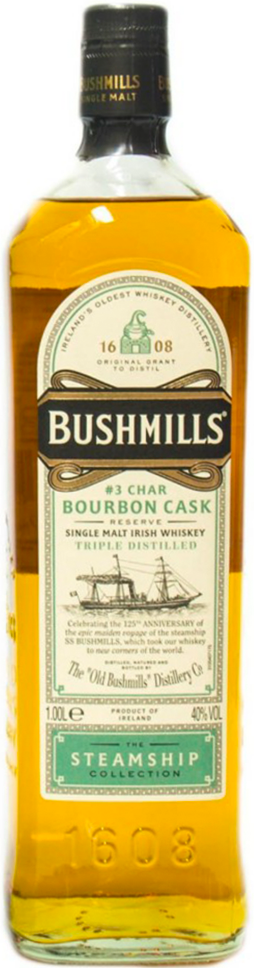 Bushmills Steamship Collection Bourbon Cask Reserve 1L