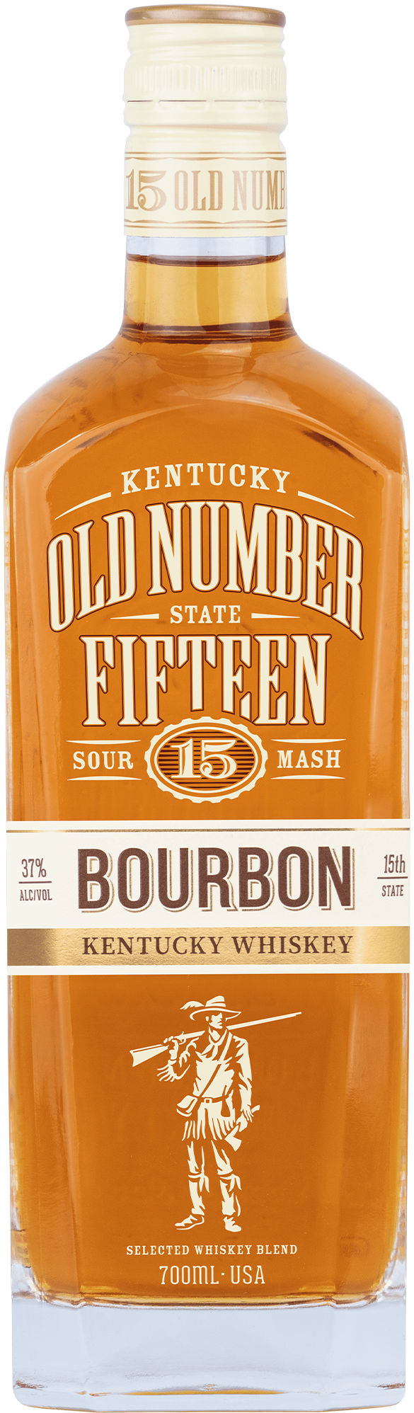 Old Number Fifteen Bourbon Whiskey 700ml