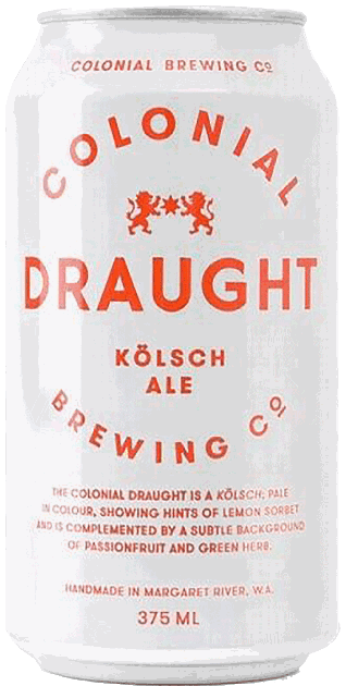 Colonial Brewing Co. Draught Can 375ml