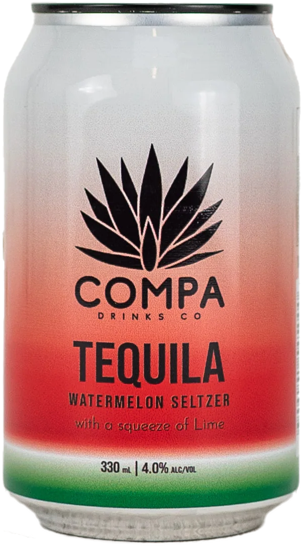Compa Watermelon Margarita Tequila Seltzer 330ml