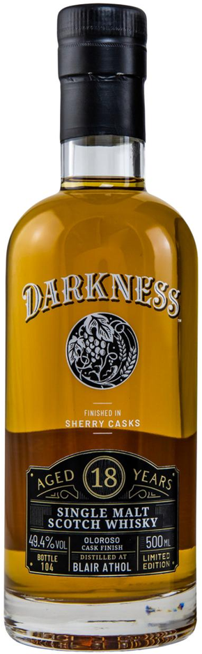 Darkness 18 Year Old Blair Athol Oloroso Finish Single Malt Whisky 500ml