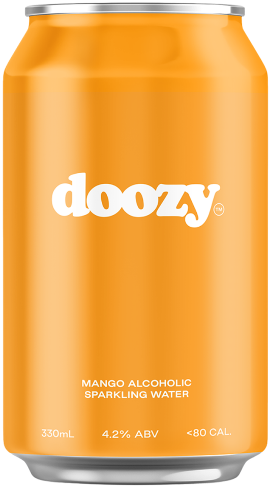Doozy Mango Seltzer 30 Pack Cans 330ml