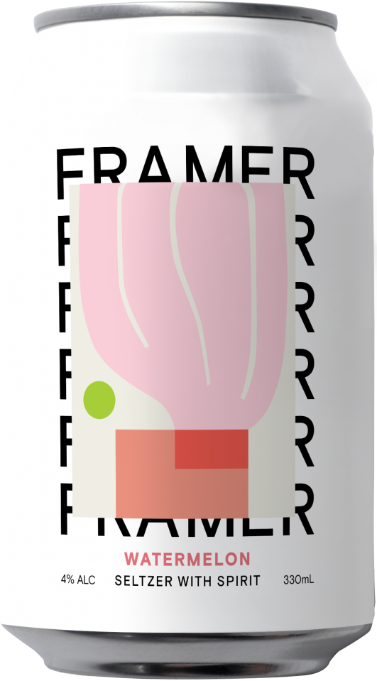Framer Watermelon Seltzer 330ml