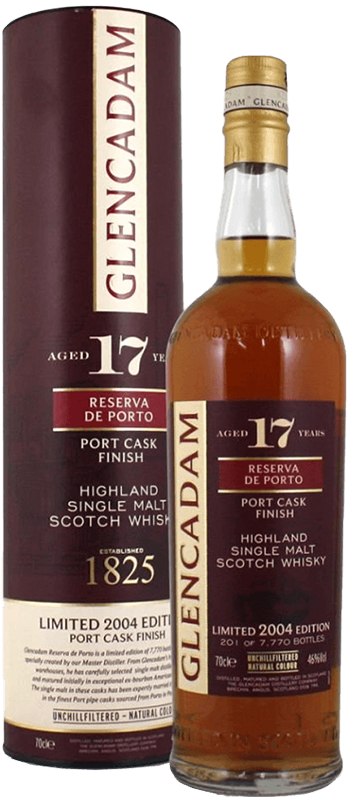Glencadam 17 Year Old Portwood Finish Scotch Whisky 700ml