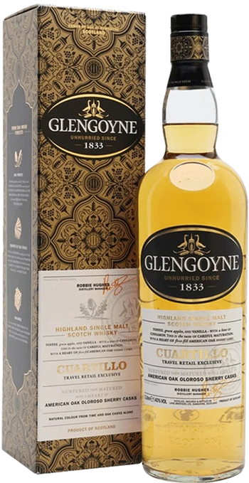 Glengoyne Cuartillo Single Malt Scotch Whisky 1Lt
