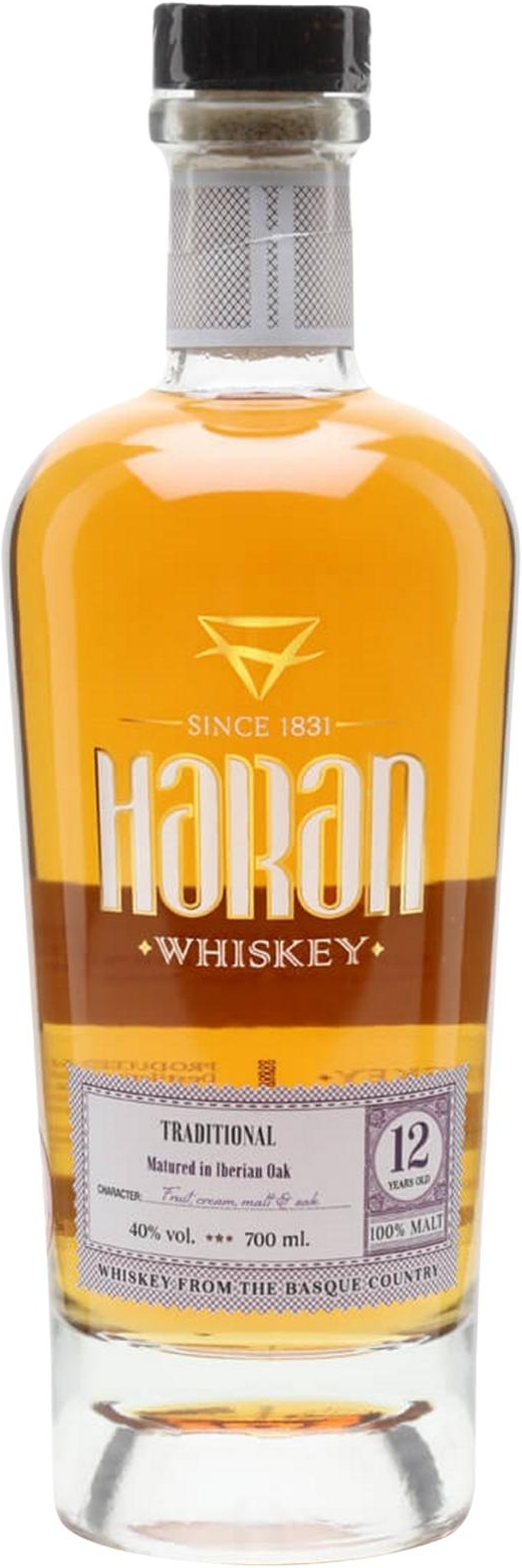 Haran 12 Year Iberian Oak Spanish Whiskey 700ml