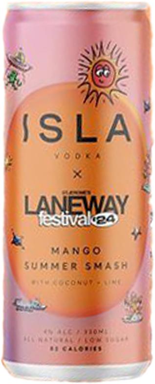 Isla Vodka Mango Smash - Laneway Exclusive 330ml